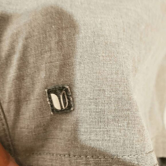 Linksoul Men's Flat Front Gray Shorts 34 - Picture 3 of 6